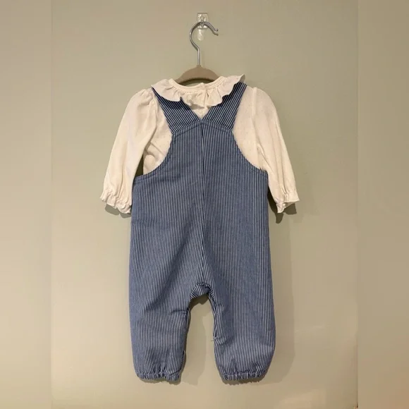 Baby Girl Overall BUNDLE OshKosh Little Me Overalls - Picture 4 of 4